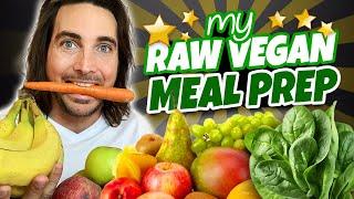 Raw Vegan Meal Prep How I Prepare 3 Days Worth Of Food