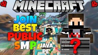 Play Best Lifesteal Public SMP For Java and Pocket  1.21+ Minecraft SMP Server  IN HINDI