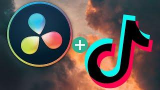 3 ESSENTIAL TIKTOK Tips for DAVINCI RESOLVE - Vertical timeline TIKTOK Text & Render Settings