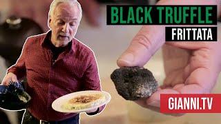 Black Truffle Frittata - Italian Cooking Videos - Giannis North Beach