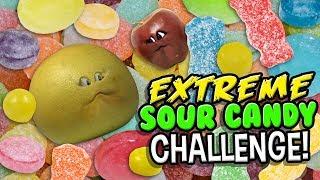 Annoying Orange - Extreme Sour Candy Challenge