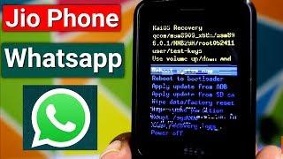 Jio phone ki whatsapp Error... JioPhone & Whatsapp Software UpdateInstall