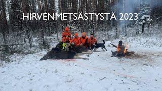 HIRVENMETSÄSTYS 2023  TÄYDELLINEN JAHTIPÄIVÄ