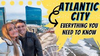 EVERYTHING You NEED To Know ATLANTIC CITY  Hotels Casinos Food Entertainment Tips & MORE