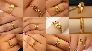 Latest Light 22k Gold Ring Designs with Weight and Price 2021 #Indhus