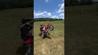 Hard wheelie trick