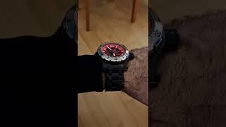 the only BIG50mm black and red automatic watch #shorts #invicta #watch #automatic #black #red #big