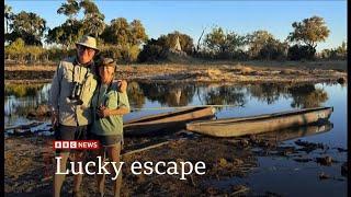 Lucky escape for British man attacked by a hippo in Zambia -- 25Sep2024