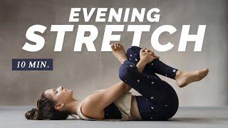 10 Minute Evening Stretch for Beginners  Better Sleep & Relaxation