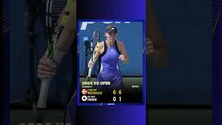 Tennis US Open 2024 Wozniacki with no trouble on Stadium 17 #shorts