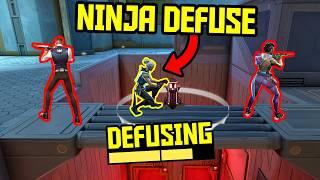 NINJA DEFUSES that will play in their head rent free...