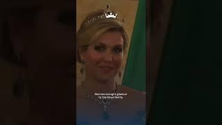 Watch now The cheerful relaxed yet dutiful Queen Maxima of the Netherlands  #royalty #holland