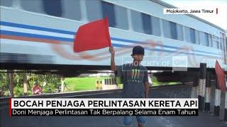 Kisah Bocah Penjaga Perlintasan Kereta Api