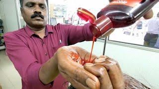 $8 INDIAN OIL HEAD MASSAGE by Suresh  Melaka Malaysia ASMR