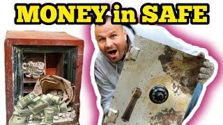 FOUND MONEY IN SAFE From Abandoned Storage Unit  Storage Wars