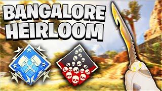 I UNLOCKED BANGALORES HEIRLOOM AND DROPPED 20 KILLS  Apex Legends Season 13