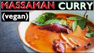 Vegan Massaman Curry Recipe ***FROM SCRATCH*** สูตรแกงมัสมั่น