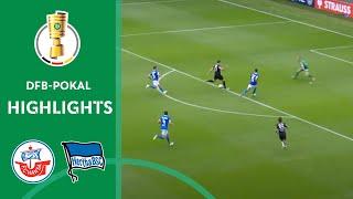 Berlins subs provide clarity  Hansa Rostock vs. Hertha BSC 1-5  Highlights  DFB-Pokal