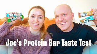 Weider Joes Protein Bar Taste Test