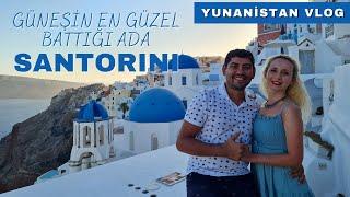 Büyüleyici Güzelliği ile Gerçek Bir Balayı Adası SANTORINI   VLOG 1