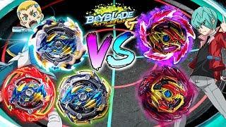 VENOM Diabolos VS ACE Dragon  Delta VS Drum  Beyblade Burst GT ベイブレードバーストガチンコ