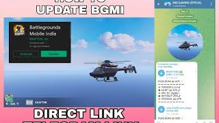 BGMI NEW UPDATE  II HOW TO DOWNLOAD II DIRECT LINK