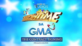 Its Showtime sa GMA The Contract Signing  March 20 2024