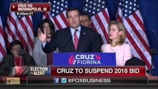 Ted Cruz suspends his 2016 campaign