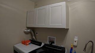 Review of Menards Quality One 24x54 White Laminate Laundry Wall Cabinet 4791722 LC5424Q1WS