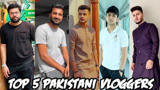 Top 5 Pakistani Youtubers  Top 5 Vloggers in Pakistani 2024 #vlog #pakistan #youtuber