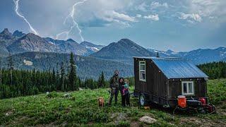 Camping in Yellowstone during a THUNDERSTORM  Grizzly Bear Sighting