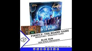 Firefly The Board Game 10th Anniversary Edition Box - Part 5 Blue Sun expansion