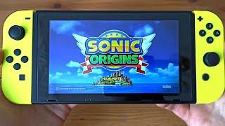 Sonic Origins - обзор особенностей сборника и геймплей на Nintendo Switch