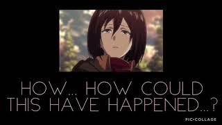 Remember Me  ASMR  Yandere Mikasa Ackerman x Injured Listener Ft. Armin Arlert