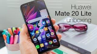 Huawei Mate 20 Lite unboxing & first impressions