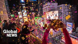 New Year’s 2024 New York City celebrates with iconic ball drop at Times Square