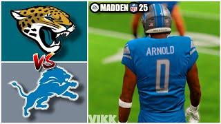 Jaguars vs Lions Week 11 Simulation Madden 25 Rosters