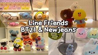 BT21 & BUNINI Line Friends Korea  Christmas Cute Items  Shopping in Korea