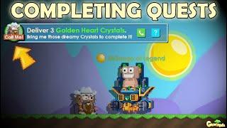 Completing ALL CRAZYJIM Questline for Ultimate Rewards NEW QUESTS OMG  GrowTopia