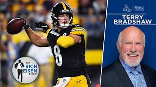 FOX Sports’ Terry Bradshaw Kenny Pickett Should Be Steelers’ QB1 Next Season  The Rich Eisen Show