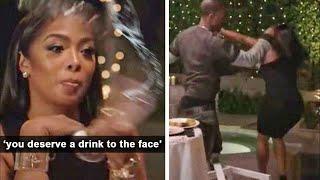 Woman Throws Drink At Man And Gets INSTANT KARMA...