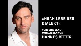 Hoch lebe der Dialekt