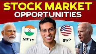 Best Stocks & investment opportunities India vs US  Akshat Shrivastava