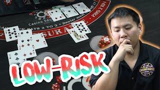 LOW-RISK BLACKJACK SYSTEM Mendelchuck Betting System  Live Blackjack