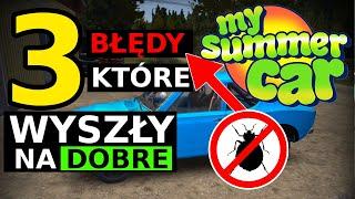 3 BŁĘDY gry które nam pomagały  - CIEKAWOSTKI MSC - My Summer Car #161