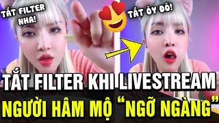 Nữ streamer bất ngờ tắt FILTER khi đang live để lộ NHAN SẮC khiến người hâm mộ NGỠ NGÀNG TÁM TV