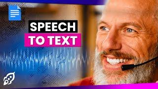 How To Use Voice Typing On Google Docs Free Dictation Speech-To-Text