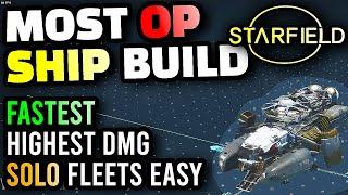 Starfield - The BEST Ships to BUILD for NEW PLAYERS How to WIN all Space Fights