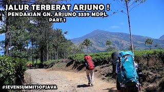 PENDAKIAN GUNUNG ARJUNO via LAWANG JALUR TERBERAT? GN. ARJUNO 3339 MDPL part 1