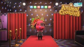 Cherrys Fashion Show Runway  Animal Crossing Happy Homes Paradise #1